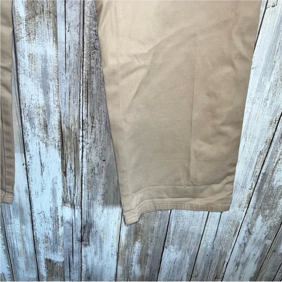 Talbots Khaki Boyfriend Pants - Picture 3 of 8